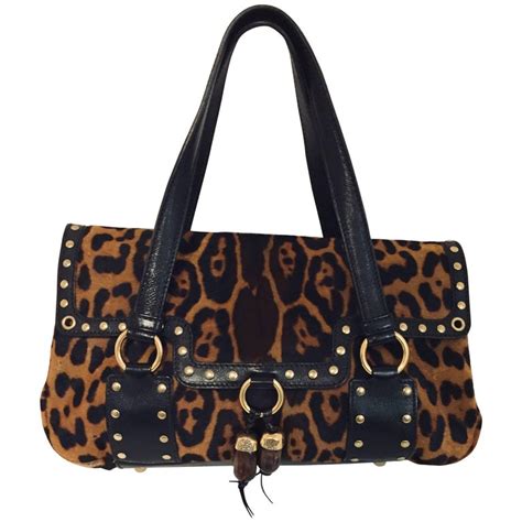 sac pony leopard ysl.